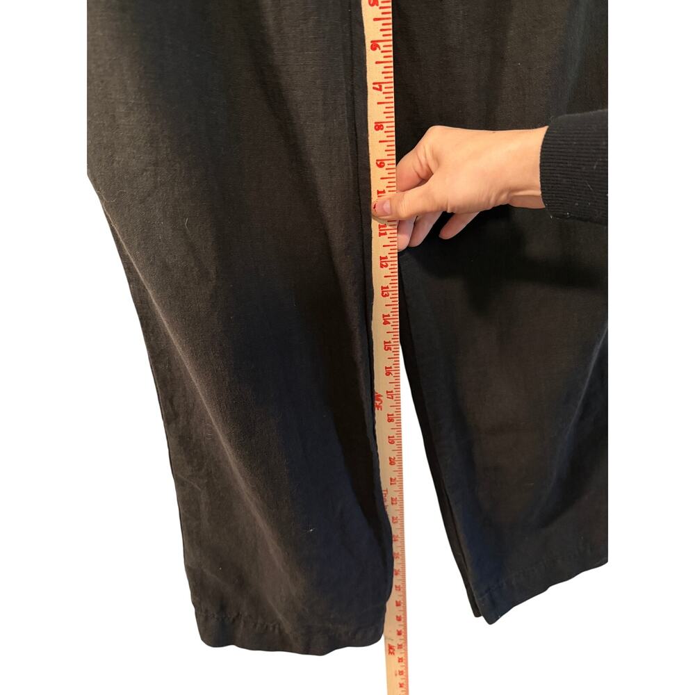 Jenni Kayne 2 Wide Leg Kyle Pants 100% Linen High Rise Pleated Casual Luxury - Picture 9 of 10
